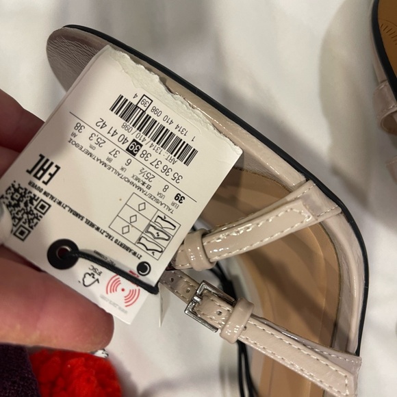 Zara Women's Nude Strappy Sandals - Picture 10 of 11